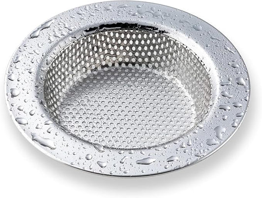 1 Pack Sink Strainer for Most Kitchen Sink Drain Basket, Upgraded Double-Layer Safe Design Kitchen Sink Strainer (Outer Diameter 4.5 Inch)
