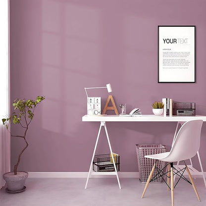 HeloHo Pink Wallpaper Peel and Stick Contact Paper Self-Adhesive Removable Vinyl Wall Paper Thickening Upgrade Embossed Renter Friendly Wallpaper for Girls Room Cabinets Countertop Bedroom 118"X15.7"