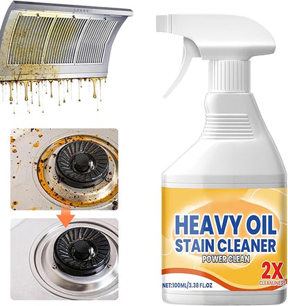 Kitchen Heavy Oil Cleaner Spray, 2026 New All Purpose Kitchen Heavy Oil Cleaning Agent, Powerful Clean Kitchens Oils Stains Spray, Multipurpose Cleaner for Countertops (1pcs)