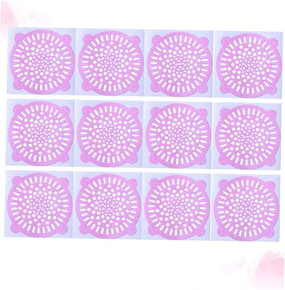 Bathroom Sink Drain Filter 30pcs Disposable Hair Filter Non-Woven Fabric Block Easy to Install and Clean