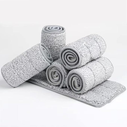 Mop Pads 32 inch Replacement 6 Pack Replacement Refills Washable Microfiber Pads Commercial Reusable Refill Fit for Most Flat Mop Frame