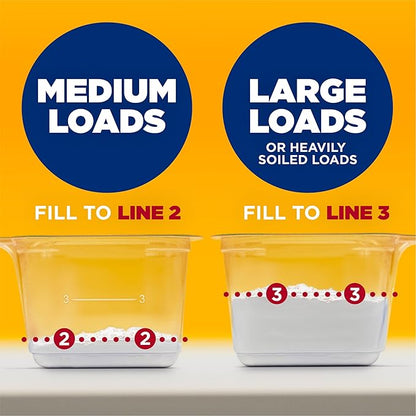 Arm & Hammer Plus OxiClean Powder Laundry Detergent, Fresh Scent, 45 Loads, 3.48 Pound (Pack of 1) - Package May Vary