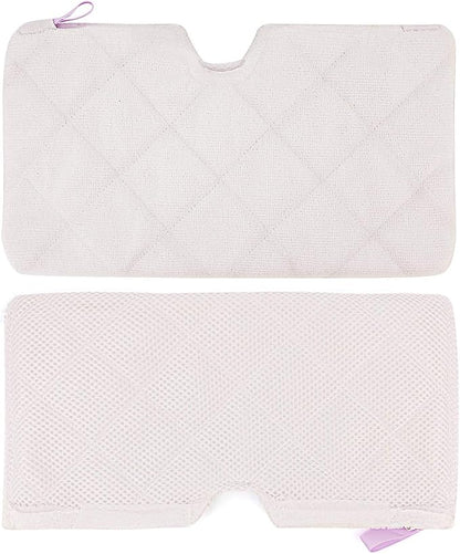 4 Pack Steam Mop Replacement Pads Compatible with Shark Steam Pocket Mop S3500 Series (S3501, S3601, S3550, S3901, SE450), Reusable Washable Microfiber Steam Mop Pads for Sealed Hard Floors
