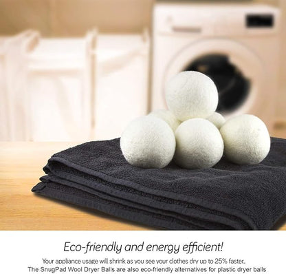 Wool Laundry Dryer Ball by Mili Felt -Reusable Extra Large Premium Natural Fabric Softener, Reduces Clothing Wrinkles, Eco-Friendly ~ Made of 100% Pure New Zealand Wool ~ Made in Nepal