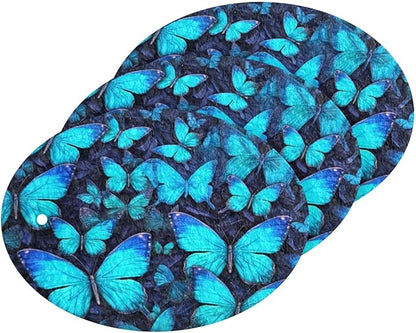 Butterfly Kitchen Scrub Sponges, Pop-up Kitchen Cleaning Sponges Reusable Dish Washing Sponges for Bathroom Household Cleaning 3 Pack - Non Scratch Scrubber