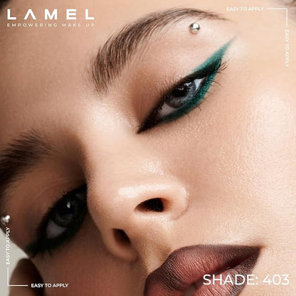 Long Lasting Gel Eyeliner Kajal - Smudgeproof & Waterproof - High Pigment Formula for Vibrant Eye Look - with Intense Color Payoff & Easy Application, 403-1.4g/0.05oz