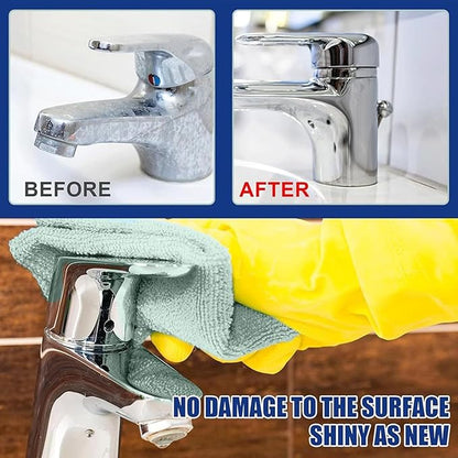 2025 New Bathroom Descaler Foam Cleaner, Multipurpose Stubborn Stains Cleaner, Bathroom Descaler Cleaners, Cleaning Foam Spray for Kitchen Bath Shower Toilet Glass, Easy to Use (3Pcs)
