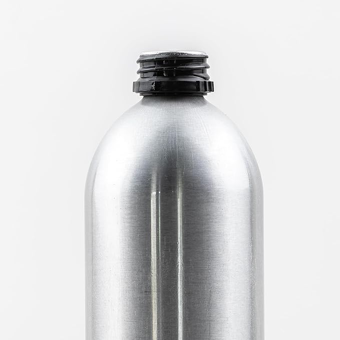 Aluminum Spray Bottles (3 Pack) 20oz - Silver Metal Aluminum Refillable Spray Bottles, Cleaning Solution, Hair, Plants, Gardening, BBQ Grill, Restaurants, Cooking (New Updated Sprayers)