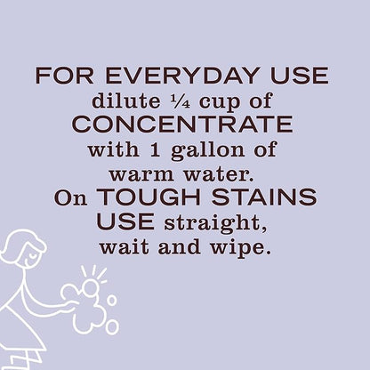 MRS. MEYER'S CLEAN DAY Multi-Surface Cleaner Concentrate, Use to Clean Floors, Tile, Counters, Lavender, 32 fl. oz (Pack of 2)