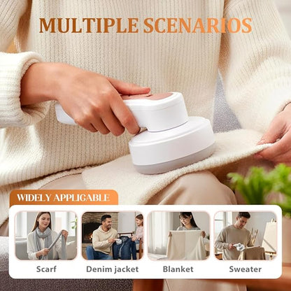 Electric Fabric Shaver and Lint Remover, 2026 New Rechargeable Lint Shaver for Clothes, Electric Sweater Shavers to Remove Pilling for Clothes and Furniture (1 Pcs)