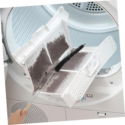 Cabilock Long Handle Washer Cleaning Brush Non-Electric Lint Brush for Washing Machine Dryer Vent Cleaner