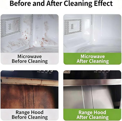 Multi-purpose Household and Kitchen Cleaning Spray, Electrolyzed Ion Kitchen Cleaner Spray, Natural Enzyme Formula to Household Appliances, Multi-purpose Kitchen Grime Remover (600.0, Milliliters)