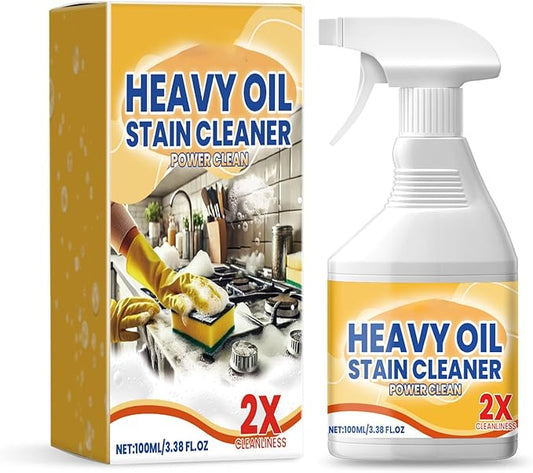 Kitchen Heavy Oil Cleaner Spray, Grease Remover, Grease Remover, Tough On Dirt Gentle On Surfaces, Kitchen Degreasing Cleaning Spray for Stove, Oven, Dishwasher Appliances