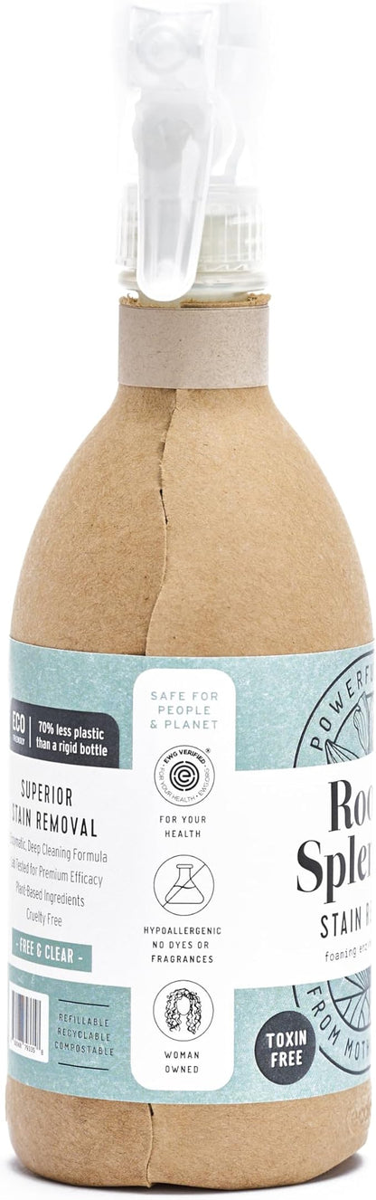 Root & Splendor Non Toxic Stain Remover - Natural Stain Remover for Laundry | Eco Friendly, Plant Based, EWG Verified, Unscented, 16 fl oz