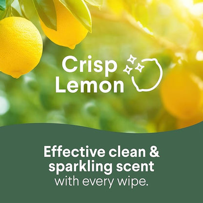 Clorox Disinfecting Cleaning Wipes, Bleach Free, Crisp Lemon, Fresh Scent, Scentiva Coconut and Waterlily, 75 Count Each (Package May Vary)
