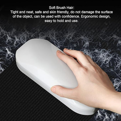 Pissente Handheld Sweeper, Reusable Handheld Crumb Sweeper Home Soft Hair Debris Collector Portable Carpet Debris Brush for Table Bed Sheet Clothes Sofa Carpet Cleaning Tool