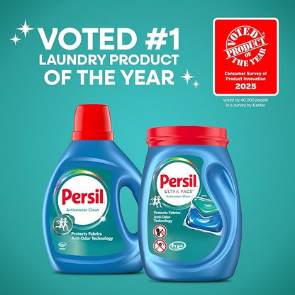 Persil Ultra Pacs Activewear Clean Laundry Detergent, 32 count