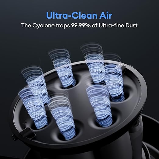 Ultenic U10 Ultra Cordless Stick Vacuum Cleaner, 450W Motor, 30KPa Suction, Max 40mins Runtime, Anti-Tangle Brush, 1L Dustbin Capacity, Stick Vacuum for Home, Pet Hair, Hardwood Floors, and Carpets