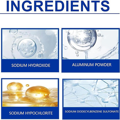 Drain Cleaner, Powerful Sink and Drains Cleaners, Drains Clog Remover for Kitchen Bathroom Toilet (1pc)