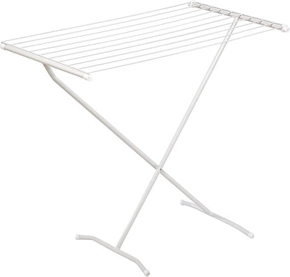 Honey-Can-Do Collapsible Clothes Drying Rack – Sturdy Metal X-Frame, Space-Saving Towel & Laundry Rack for Indoor/Outdoor Use, Foldable Design for Laundry Organization