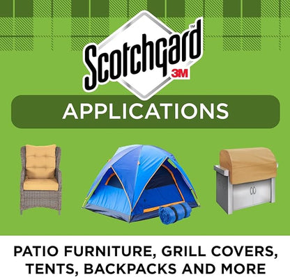 Scotchgard Outdoor Water Shield, Water Repellent Spray for Outdoor Summer and Spring Gear and Patio Furniture, Fabric Spray for Protection Against the Rainy Spring Weather, 13 oz