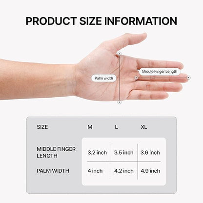 USE FUN Kitchen Rubber Gloves – 100% Natural Latex, Durable Non-Slip Waterproof Dishwashing Gloves, M/L/XL