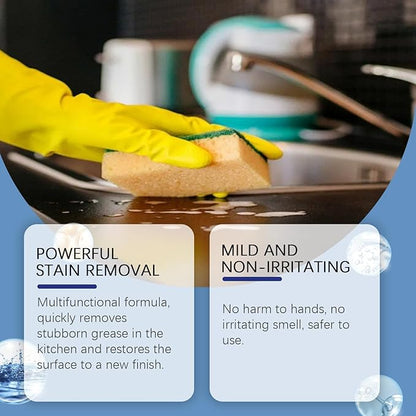 New Multi-Purpose Handheld Degreaser, All Purpose Cleaner Spray, Foam Cleaner for Kitchen, Grime Remover Spray for Home, for Ovens Stoves and Stainless Steel Appliances (1)