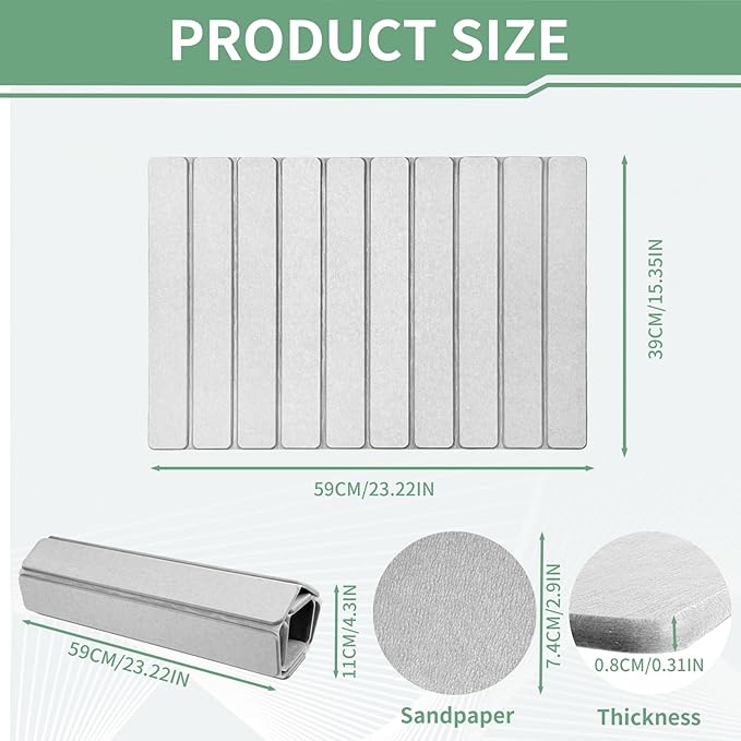 Large Stone Dish Drying Mat for Kitchen Counter, Collapsible 24"X16" Super Absorbent Diatomaceous Earth Dish Drying Mat Kitchen Drying Mat for Dishes, Bottles, Match Any Countertop