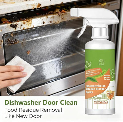XIRUJNFD Natural Enzyme Formula to Household Appliances, Electrolyzed Ion Kitchen Cleaner Spray, Multi-Purpose Cleaner for Hold, Oven, Stove, Range Hood, Easy Cleaning Household Items (1)