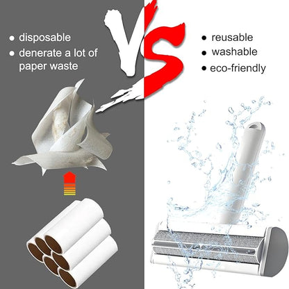Cat Hair Remover Furniture Especially Couch, Bedding, Dog Hair Remover for Car, Carpet, Multi-surface Pet Fur Removal Tool