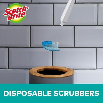 Scotch-Brite Disposable Toilet Scrubber Refill Pads for Toilet Cleaning System | Removes Rust & Hard Water Stains | 10 Disposable Refills