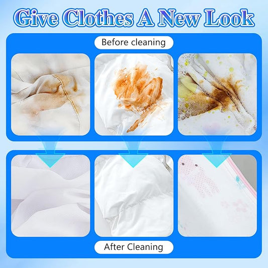 Non Ionic Clothing Emulsifier Stain Remover, Stain Remover For Clothes Laundry, Portable Dry Cleaning Stain Removal Spray, Active Enzyme Laundry For Clothes (2pcs)