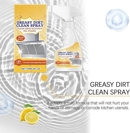Multi Purpose Foam Cleaner - All Purpose Degreaser Spray, Heavy Oil Stain Remover | Kitchen Cleaner for Ovens Cabinet Pots Appliances Bathroom Microwave Doors Hoods Glass Household Cleaning Supplies