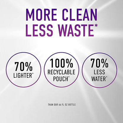 Hoover Paws & Claws Clean Packs, Sea Breeze Scent, Pre-Measured Concentrated Pack Solution, Tackles Tough Pet Messes & Stains, Pair Full Size Carpet Cleaning Machines