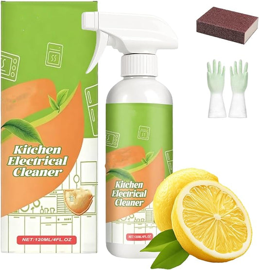 Electrolyzed Ion Kitchen Cleaner Spray, Kitchen Appliance Cleaner, Multi-purpose Kitchen Grime Remover for Household Cleaning, Easy Cleaning Household Items, For Hold, Oven, Stove, Range Hood (1)