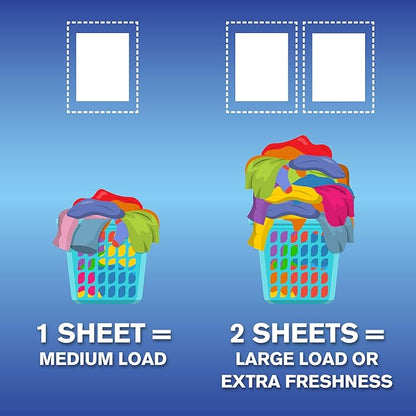 Arm & Hammer Fabric Softener Sheets, Free of Perfumes and Dyes, 100 ct (Pack of 2)