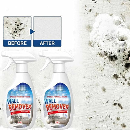 Fast Acting Anti Wall Cleaner Spray, New 8oz Highly Painted Effective Wall Stain Remover, Dust Removal Foam, Multi-Surface Use, Long-Term Protection without Damaging for Bathrooms, Kitchens (1PC)