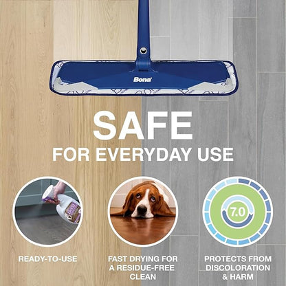 Bona Pet Spray Odor Eliminator, Cat Formulation, 32 fl oz, Safe for Carpets and Multi-Surface Floors