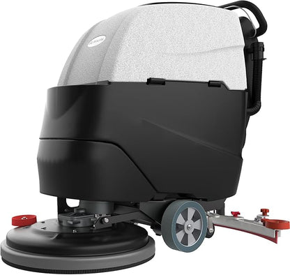 AF2217 Self-Propelled Auto Floor Scrubber with Traction Drive, 22" Path, 17-Gal Tank, Up to 38,000 ft²/h, Lithium Battery for Warehouses, Schools, Hospitals, Airports