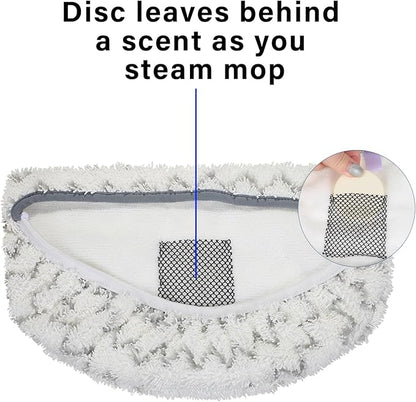 Maitys 24 Pcs Fragrance Discs Replacement Steam Mop Scent Practical Fragrance Compatible with Powerfresh and Symphony Series, Compatible with Model 1940, 1806 and 1132(Fresh Fragrances,24 Pcs)