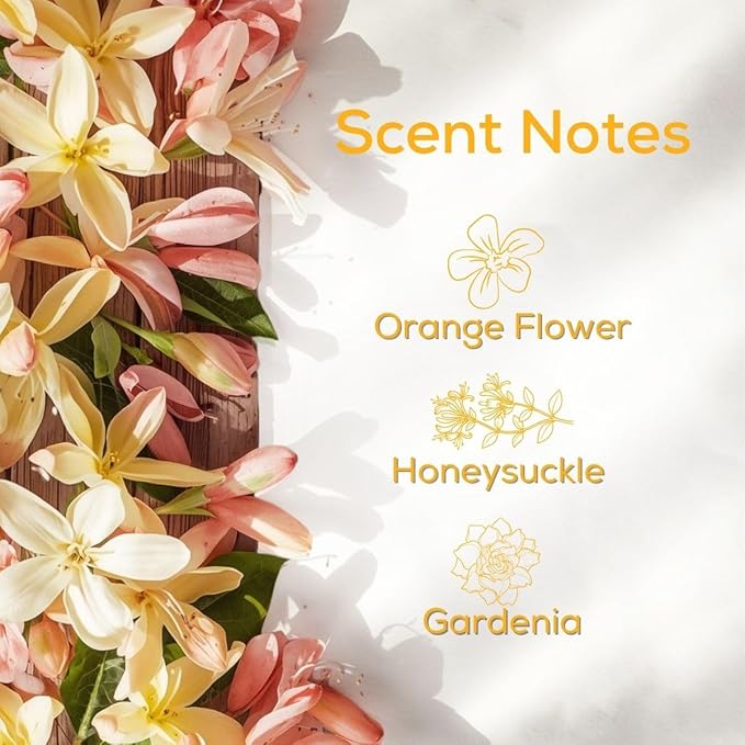 Scent Fill Honeysuckle Plug in Air Freshener, Scented Oil Refills, 2 Refills + Diffuser