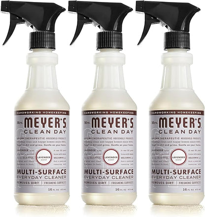 MRS. MEYER'S CLEAN DAY Lavender Scent Multi-Purpose Household Cleaner, 16 oz. (Pack of 3)