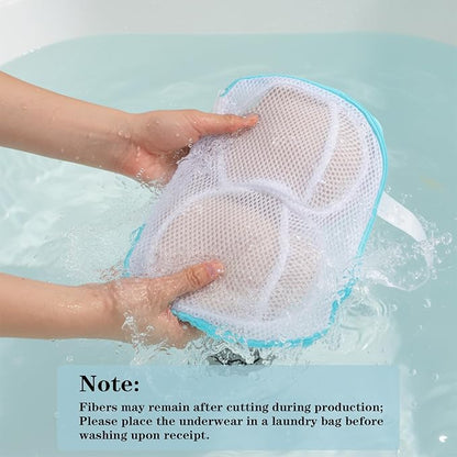 2 Pack Bra Washing Bags For Laundry Mesh Wash Bag For Delicates Zipper Large Bra Laundry Bags For Washing Machine Lingerie Bag For Washings Delicates Home College Dorm