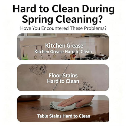Multi-purpose Household and Kitchen Cleaning Spray, Electrolyzed Ion Kitchen Cleaner Spray, Natural Enzyme Formula to Household Appliances, Multi-purpose Kitchen Grime Remover (300.0, Milliliters)