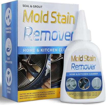 Washing Machine Cleaner, Multi Home Stain Cleaning Gel, Heavy Duty Stain Cleaner for Washing Machine, Refrigerator Strips, Bathroom Grout, Sink, Shower, Caulk, and Front Loader Seal (7 fl oz)
