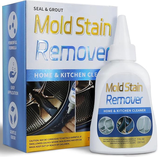 Washing Machine Cleaner, Multi Home Stain Cleaning Gel, Heavy Duty Stain Cleaner for Washing Machine, Refrigerator Strips, Bathroom Grout, Sink, Shower, Caulk, and Front Loader Seal (7 fl oz)
