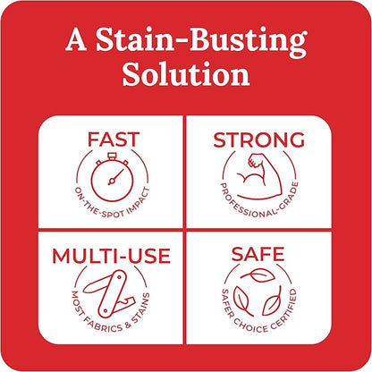 Emergency Stain Rescue Stain Remover Spray - Carpet Cleaner Spray - Wine & Coffee Stain Removal - 16 Count Pack of 1