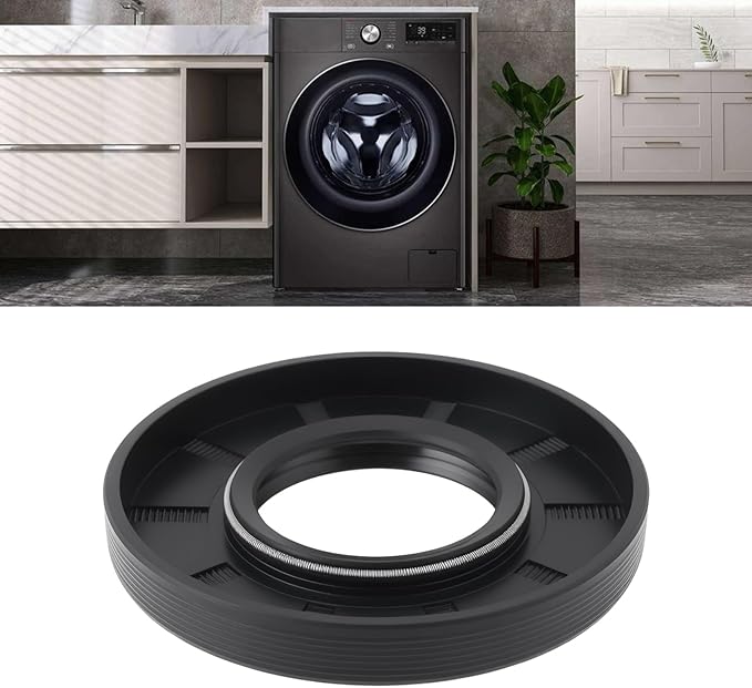 Washer Tub Seal MDS62058301 Compatible with Kenmore Compatible with LG 75.5x37x9mm