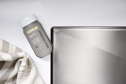 KOHLER K-23729-NA Stainless Steel Cleaner, 8 FL Oz (Pack of 2)