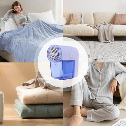 Fabric Shaver,Bobble Remover for Clothes,Electric Lint Remover w/3 Replaceable Blade,Cleaning BrushRechargeable Sweater Defuzzer PillRemover,Depiller Effectively RemovePills for Clothes & Furniture